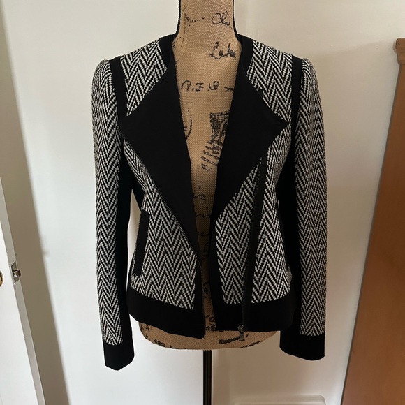 NWOT Ann Taylor Moto Style Jacket - Picture 4 of 11